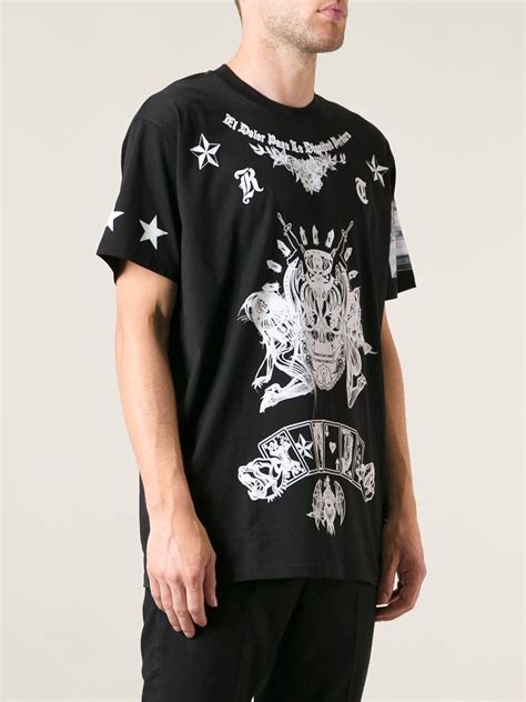 givenchy skull print t-shirt|PARIS Skull oversized t.